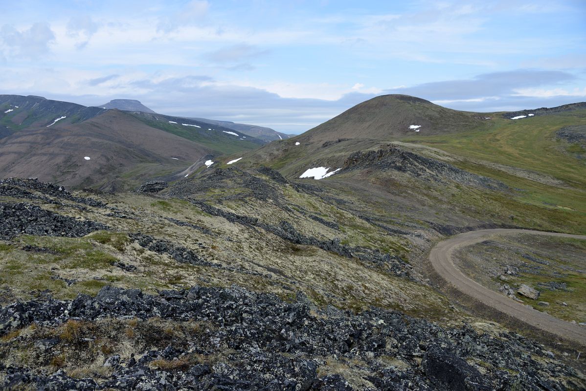 13F Richardson Mountains From Communication Tower Near The Dempster Highway On Day Tour From Inuvik To Arctic Circle